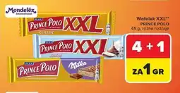 Carrefour Wafelek w mlecznej czekoladzie milka Prince Polo oferta