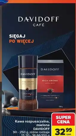 Carrefour Kawa Davidoff Cafe Rich Aroma oferta