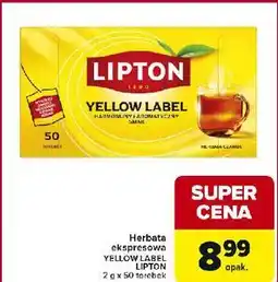 Globi Herbata Lipton Yellow Label Tea oferta