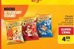 Carrefour Chrupki spirals ser z ketchupem Cheetos oferta