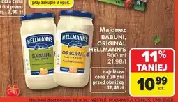 Carrefour Majonez oryginalny Hellmann's oferta