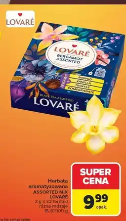 Carrefour Herbata ekspresowa bergamot assorted Lovare oferta