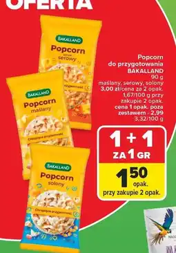 Carrefour Popcorn solony Bakalland oferta