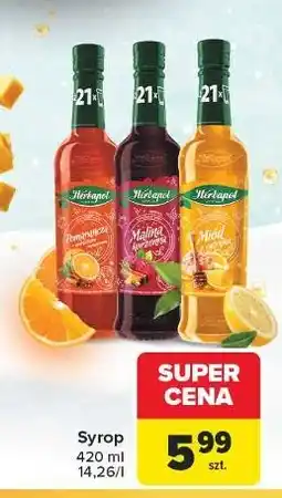 Carrefour Syrop miód z cytryną Herbapol oferta