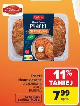 Carrefour Placki ziemniaczane U Jędrusia oferta