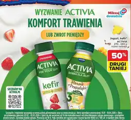 Carrefour Jogurt siemię lniane mango-ananas Danone Activia oferta