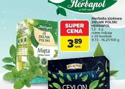 Carrefour Herbatka mięta Herbapol Zielnik Polski oferta