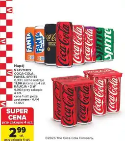 Carrefour Napój Sprite Zero oferta