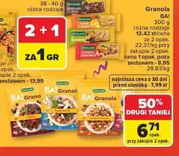 Carrefour Granola czekoladowa Bakalland Ba! oferta