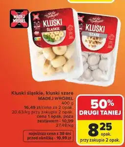 Carrefour Kluski szare Madej & Wróbel oferta
