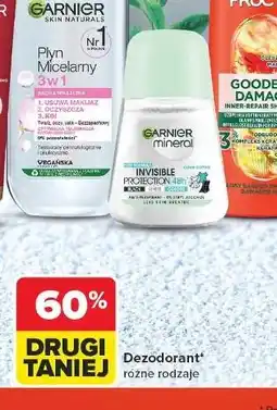 Carrefour Dezodorant black-white colors Garnier Mineral Invisible oferta