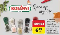 Carrefour Zioła prowansalskie Kotanyi oferta