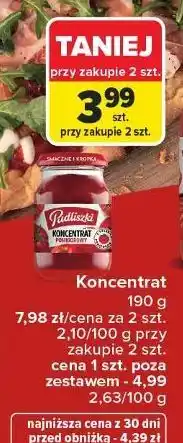 Carrefour Koncentrat pomidorowy 30% Pudliszki oferta
