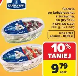 Carrefour Śledzie po gryficku Kapitan Navi oferta