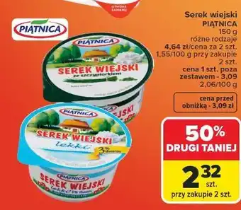 Carrefour Serek wiejski lekki Piątnica oferta