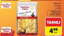 Carrefour Makaron tagliatelle Makarony Polskie oferta