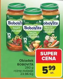 Carrefour Kluseczki z warzywami i indykiem Bobovita oferta