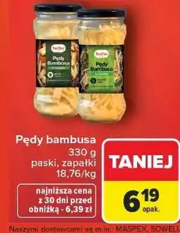 Carrefour Pędy bambusa Tao oferta