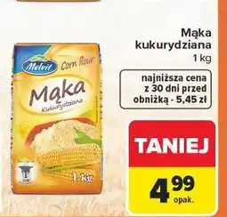 Carrefour Mąka kukurydziana Melvit oferta