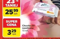 Carrefour Chusteczki nawilżane dla dzieci Linteo Baby oferta