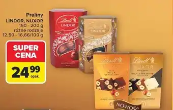Carrefour Praliny milk Lindt Nuxor oferta