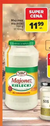 Carrefour Majonez kielecki Społem Kielce oferta