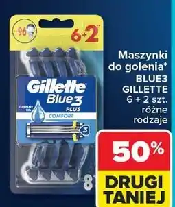 Carrefour Maszynka do golenia Gillette Blue 3 Plus oferta