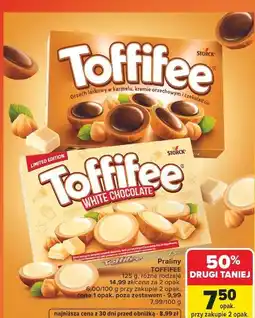 Carrefour Bombonierka white chocolate Toffifee oferta