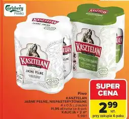 Carrefour Piwo Kasztelan Jasne Pełne oferta