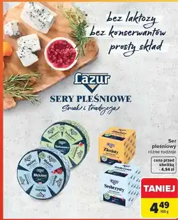 Carrefour Ser złocisty Lazur oferta