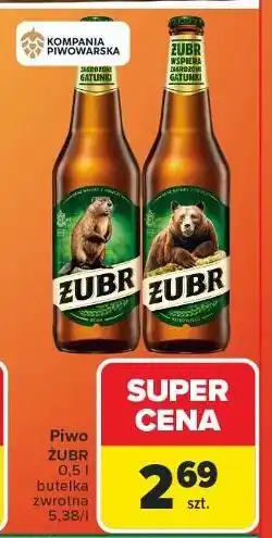 Carrefour Piwo Żubr 1768 oferta