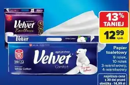 Carrefour Papier toaletowy Velvet Excellence oferta