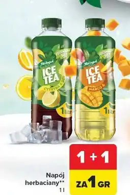 Carrefour Napój herbaciany cytryna Herbapol Ice Tea oferta