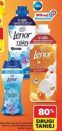 Carrefour Perełki zapachowe spring awakening Lenor Unstoppables oferta