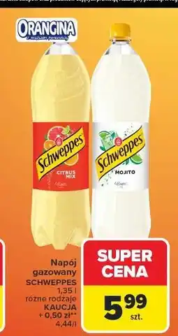 Carrefour Napój mojito Schweppes oferta