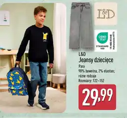 ALDI L&D Jeansy dziecięce oferta