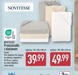 ALDI Novitesse Prześcieradło z elastanem oferta