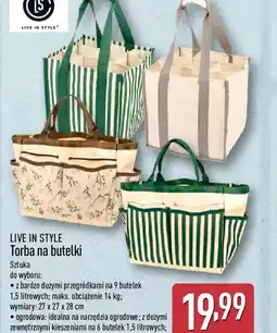 ALDI Live in Style Torba na butelki oferta