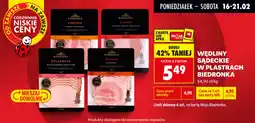 Biedronka Wędliny sądeckie w plastrach biedronka oferta