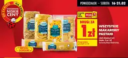 Biedronka Makarony pastani oferta