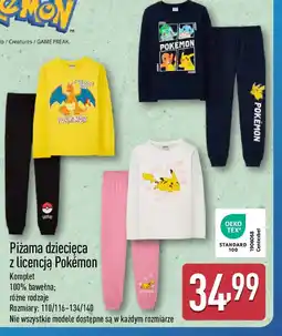 ALDI Piżama dziecięca Pokémon oferta