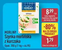 ALDI Szynka morlińska z kurczaka oferta