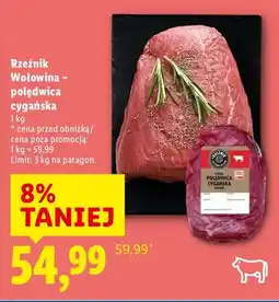 Lidl Wołowina - polędwica cygańska oferta
