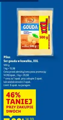 Lidl Ser gouda w kawałku, XXL oferta