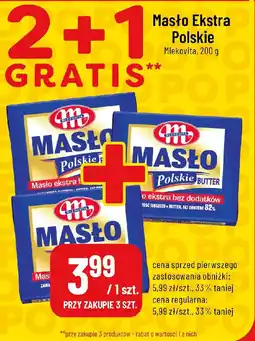 Polomarket Masło Ekstra Polskie Mlekovita oferta