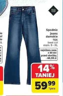 Carrefour Spodnie damskie TEX oferta