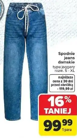 Carrefour Joggery damskie oferta