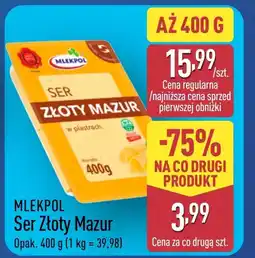 ALDI Ser Złoty Mazur oferta
