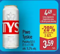 ALDI Piwo Tyskie oferta