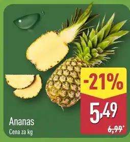 ALDI Ananas oferta